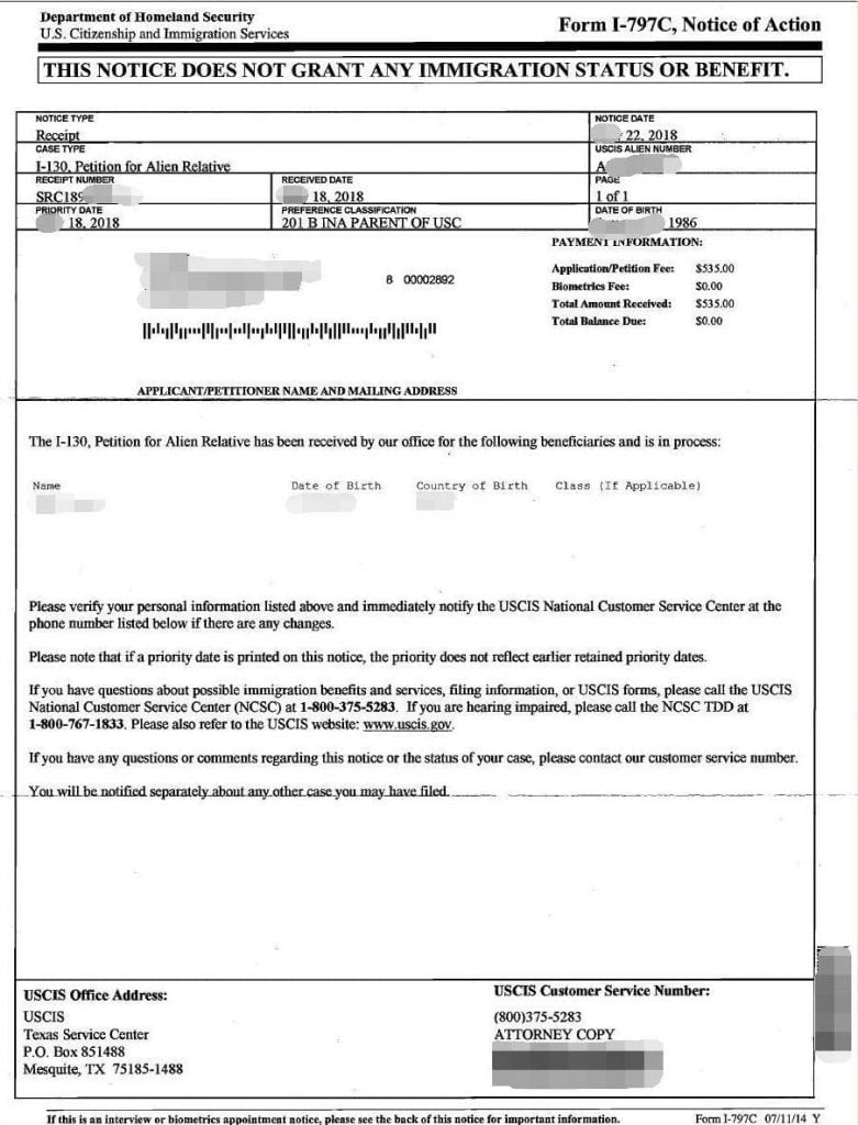 I-130 Processing Time-What Happens after Filing | DYgreencard